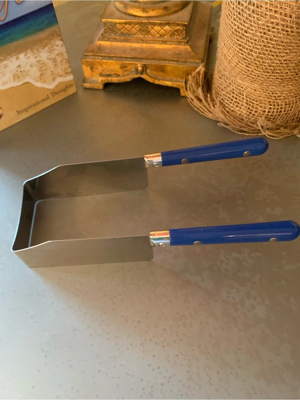 KALE KUT’R, square stainless steel cake cutter SLICES and serves in square shape
